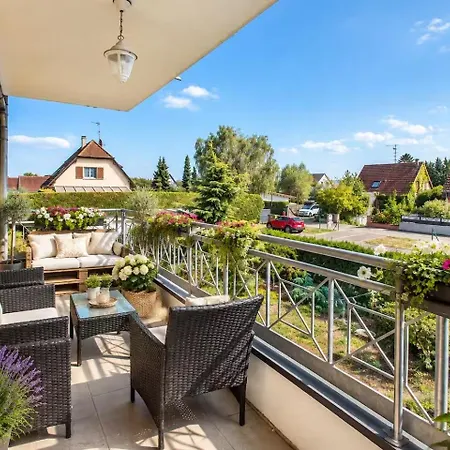 Euro Basel Airport Appartment, 5 Pers, With Terrace, Free Parking,